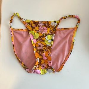 floral bikini bottoms